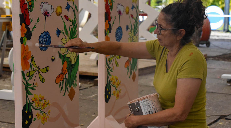 From Palm Beach Island to the Jump Shop: Meet Maria Ranieri Gugliuzza, Dalman Jump Co.'s Resident Custom Artist