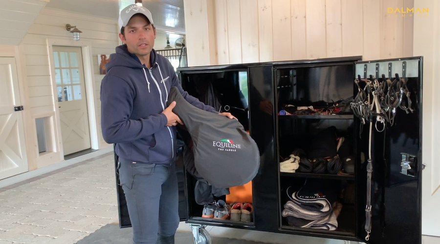 Inside Vasco Flores' Tack Locker