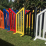 aluminum picket jump standards in variety of colors