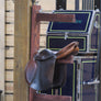 portable hanging saddle rack
