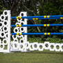 Hexagon horse jump standards