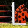 Abstract Horse Head Jump Standards