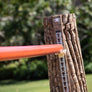 Orange jumper poles
