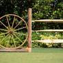 Split Rail hunter jump poles by Dalman Jump Co.