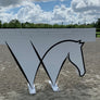Hand painted logo jumper wall from Dalman Jump Co.