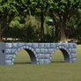 Arched Stone Hunter Wall from Dalman Jump Co.