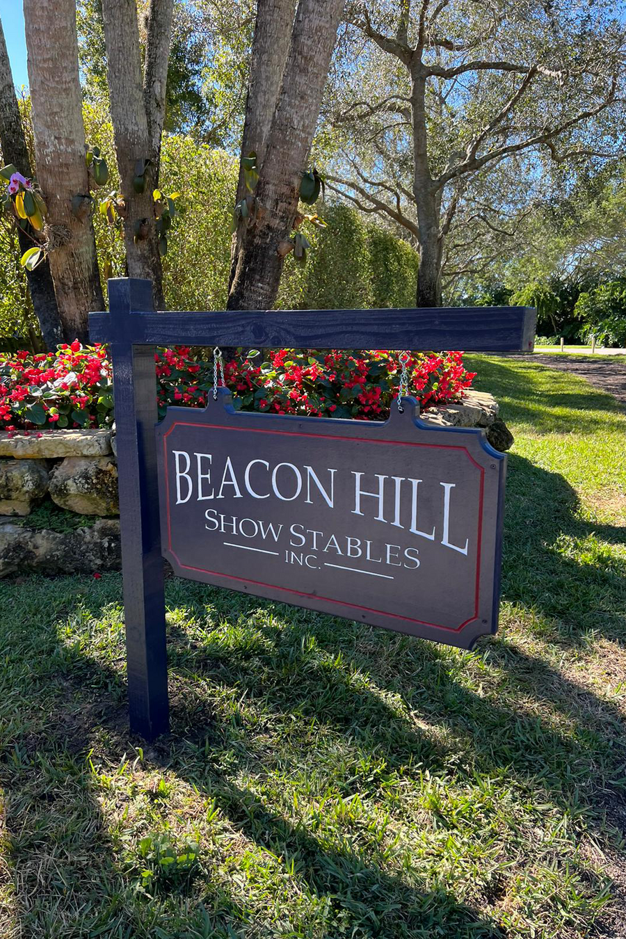 Beacon Hill Custom Barn Sign by Dalman Jump Co.