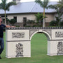 Hand painted jumper wall from Dalman Jump Co.