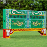 Hand painted Chinese jumper wall from Dalman Jump Co.