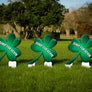 Jump for Kevin green shamrock jump fillers