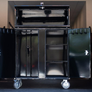 Inside of tack locker