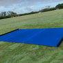 Heavy rubber water tray from Dalman Jump Co.