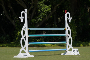 Horizontal Striped Poles