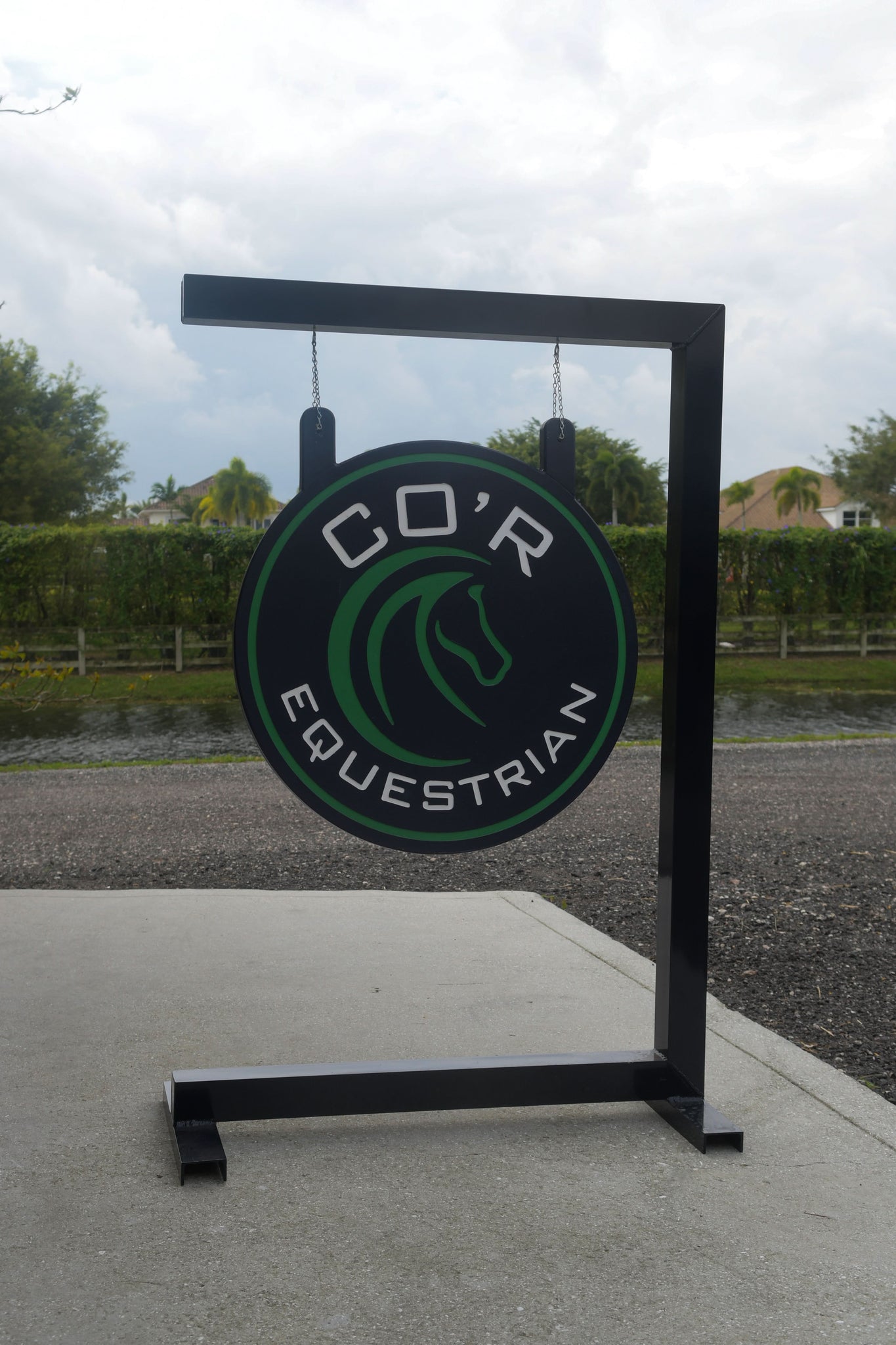 Custom Barn Entrance Signs – Dalman Jump Co