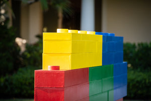 building blocks jumper wall