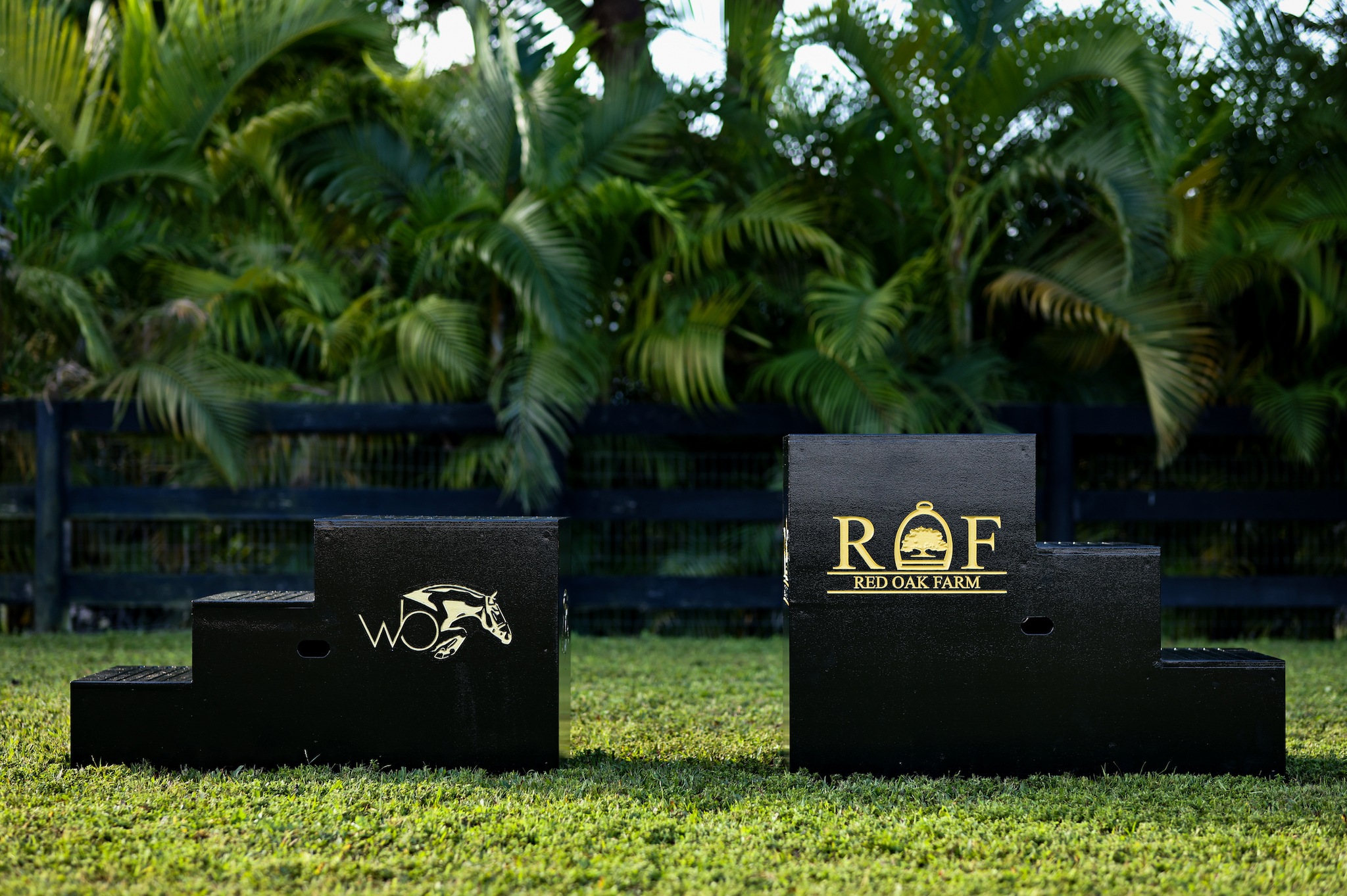 Custom Mounting Block Custom Barn Logo Mounting Block – Dalman Jump Co