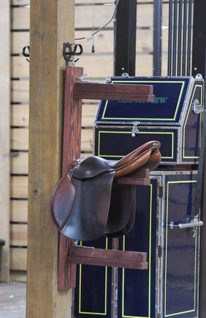 portable hanging saddle rack