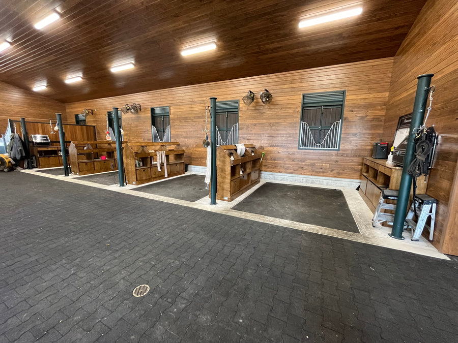 Grooming stalls in wellington farm