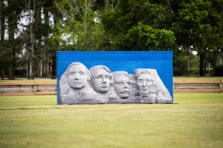 3D Mount Rushmore Jumper Wall