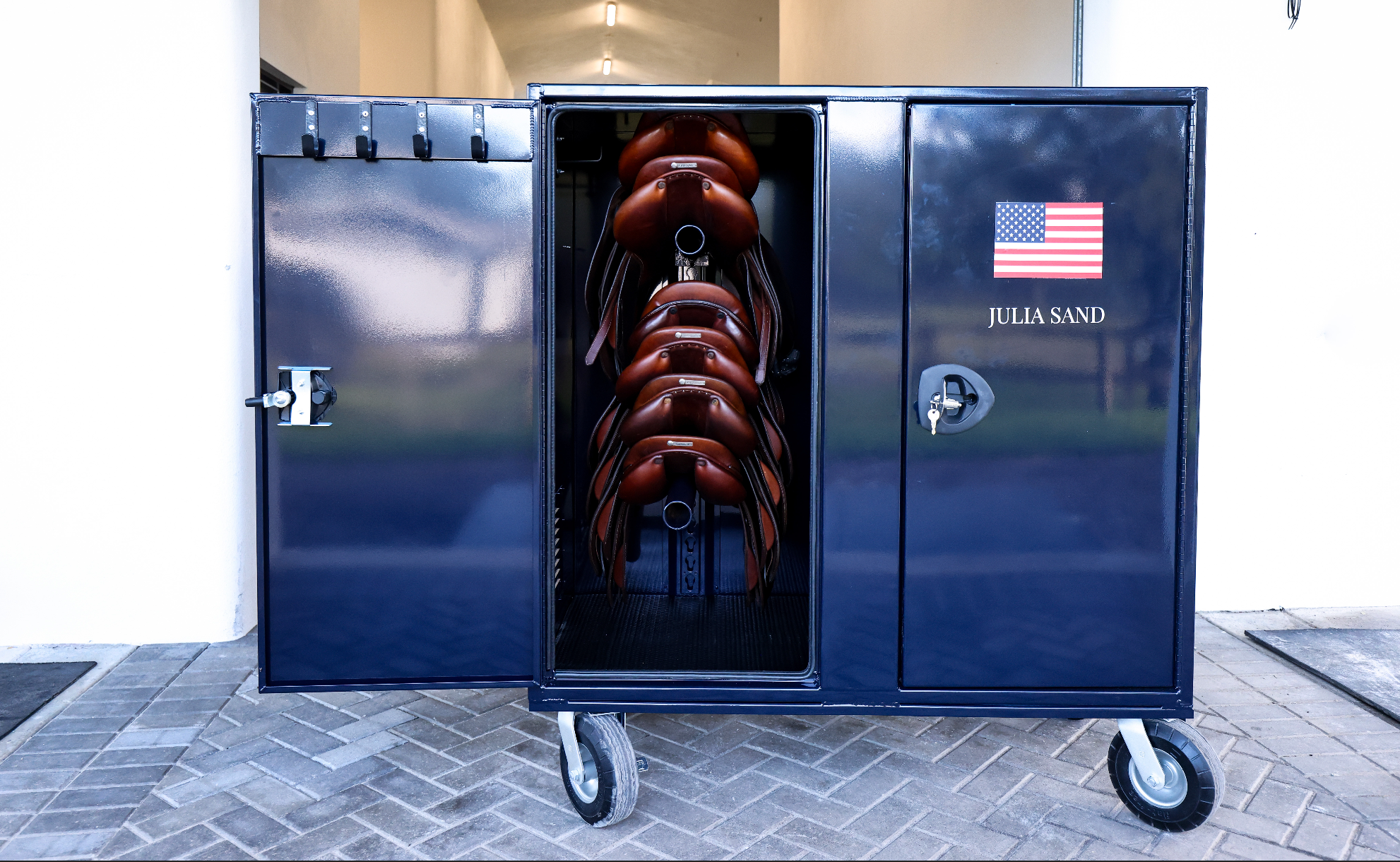 horse tackle box Tack Locker Add Blanket Box (+$1950)