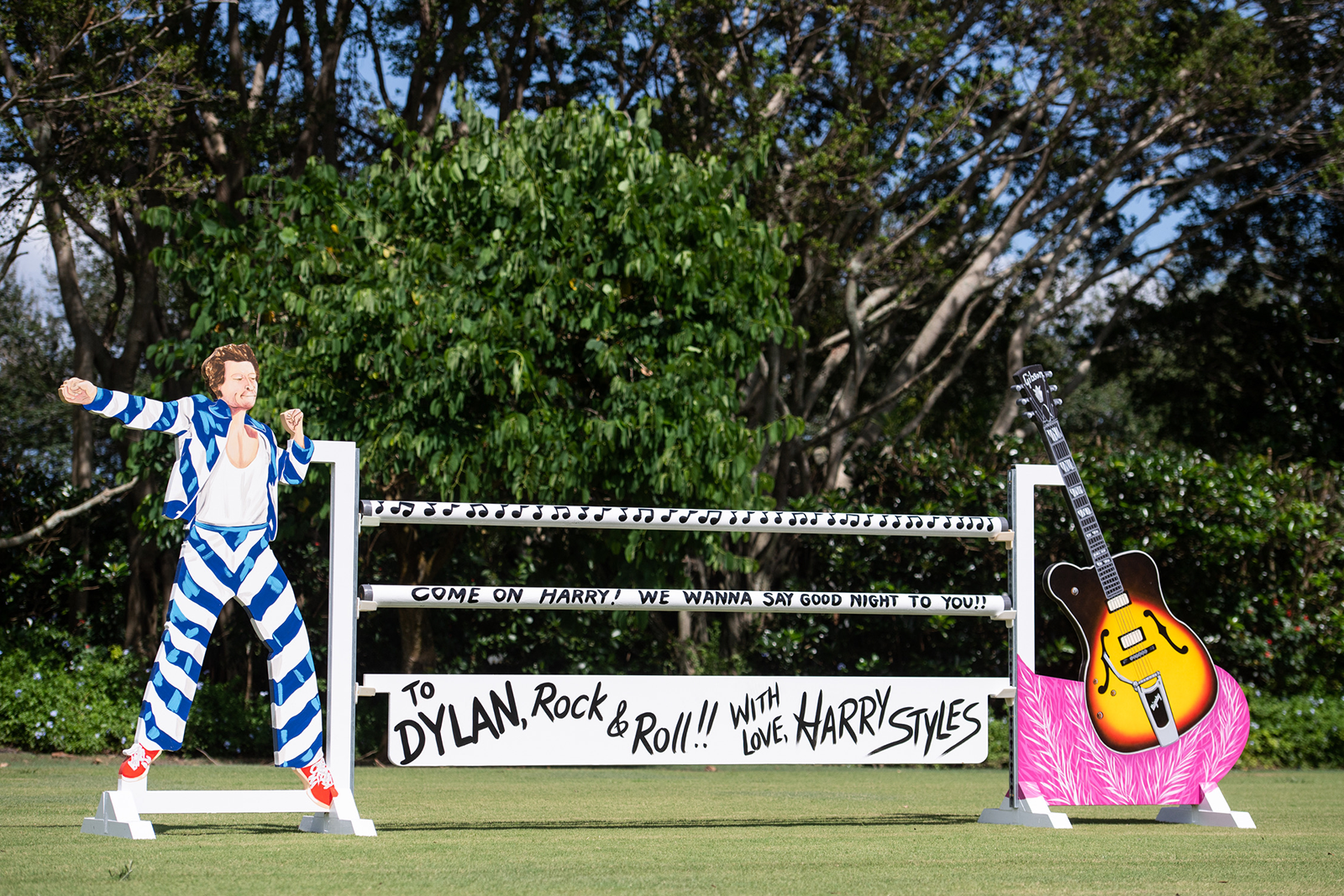 Jump Dickie Jump – Goin' Out Themed Jumps – Dalman Jump Co