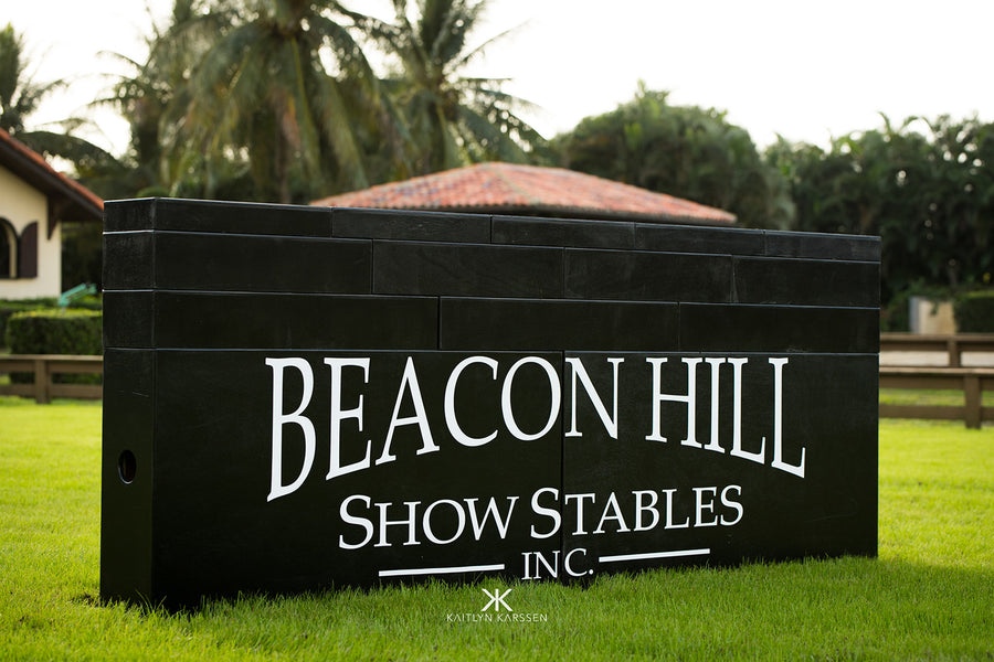 Beacon Hill custom logo jumper wall