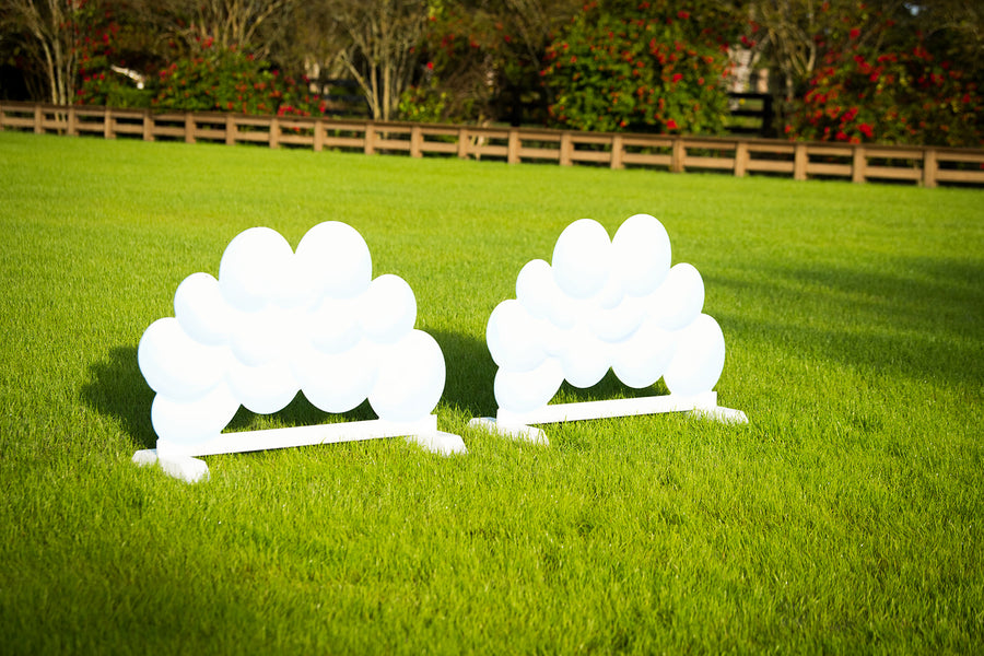 custom cloud horse jump filler