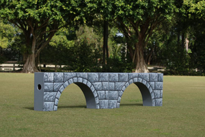 Arched Stone Hunter Wall from Dalman Jump Co.