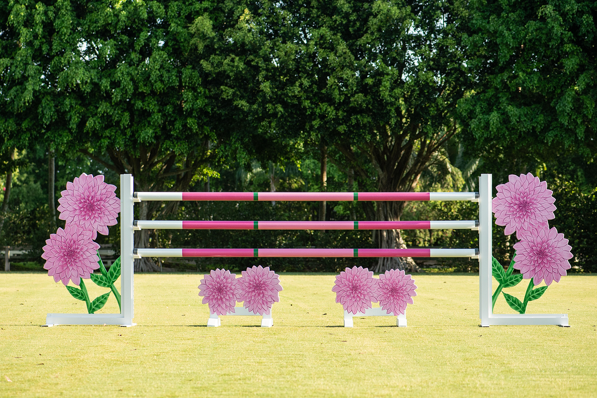 Dahlia Flower Jump Standards – Dalman Jump Co