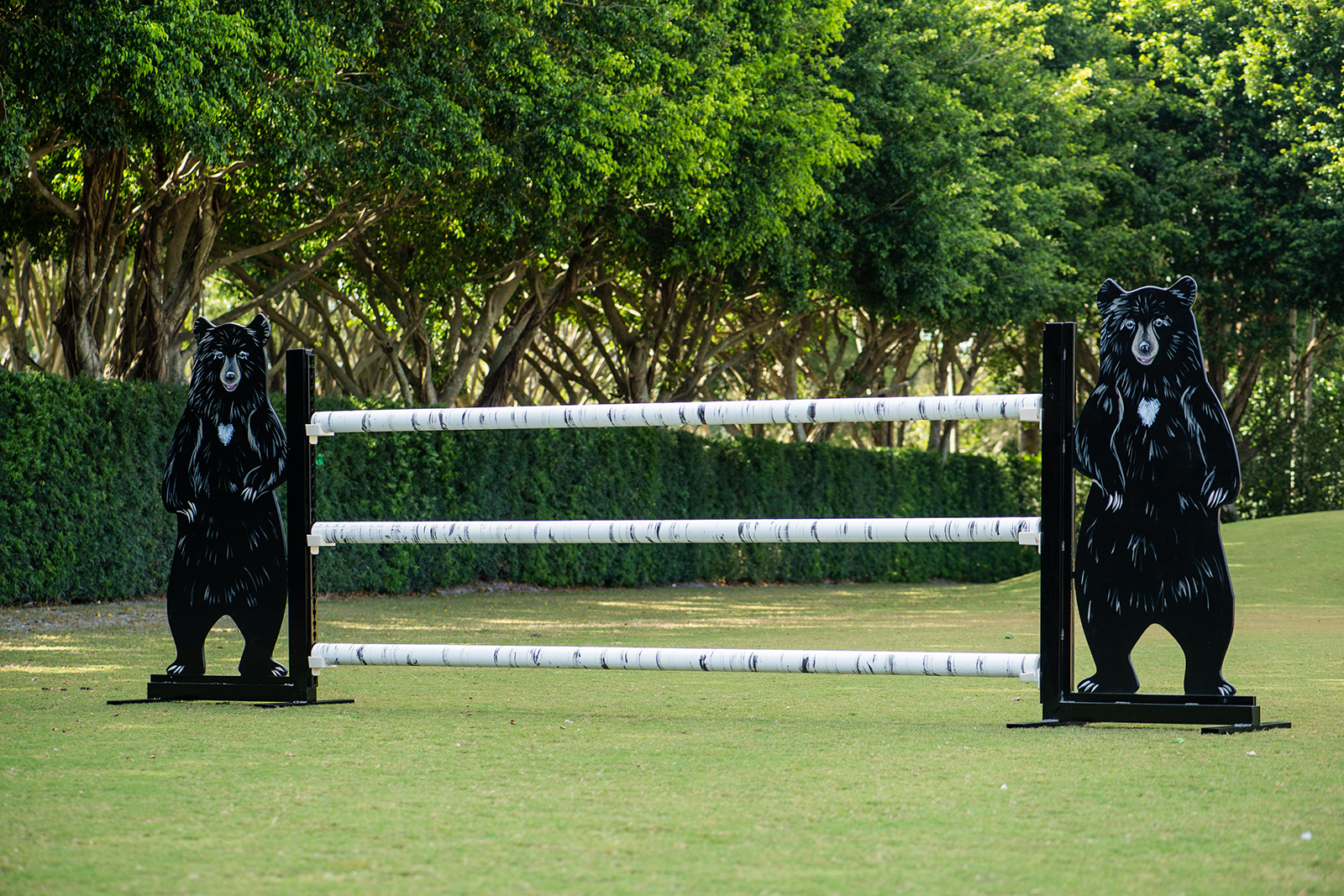Black Bear Horse Jump Standards – Dalman Jump Co