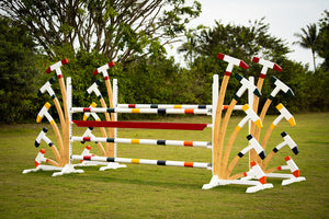 Horse Show jump by Dalman Jump Co. - Polo Mallets