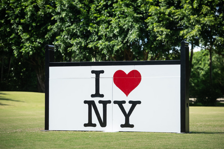 I Love NY Wall from Dalman Jump Co.