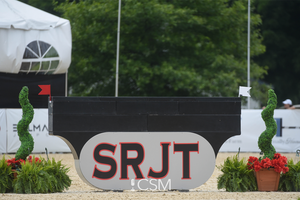 SRJT Logo Jumper Wall from Dalman Jump Co.