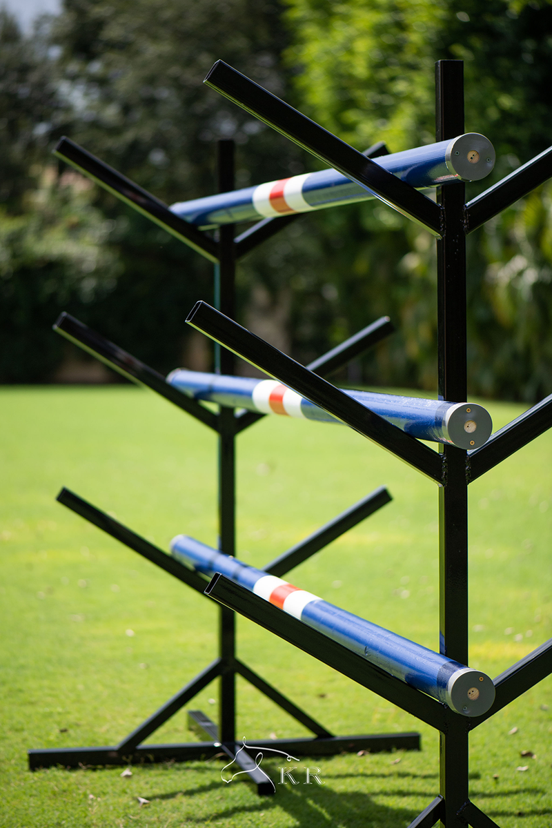 Horse Jump Pole Racks – Dalman Jump Co