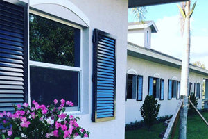 Shutters designed and installed by Dalman Jump Co.