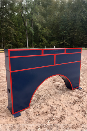 Stackable arch jumper wall from Dalman Jump Co.
