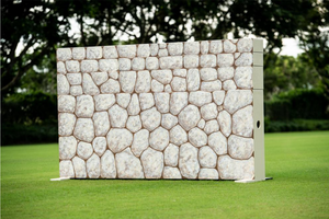 Stone Stackable Training Wall from Dalman Jump Co.