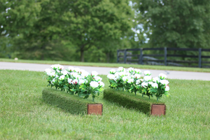 Turf flower boxes from Dalman Jump Co.